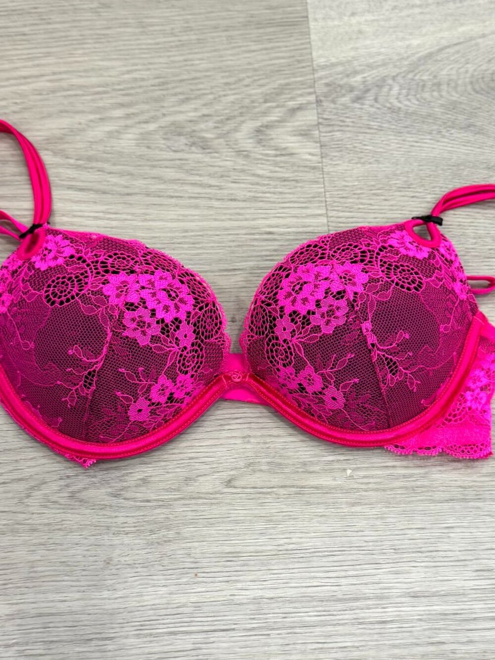 VS Sexy Little Things Pink Lace Padded Bra - 34B